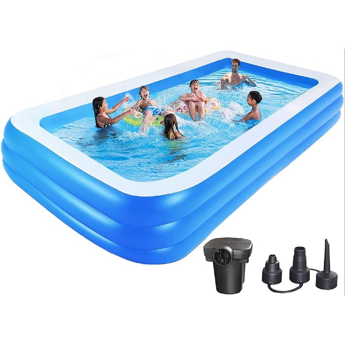 4 seat blow up pool